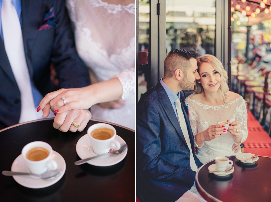 Romantic wedding Paris