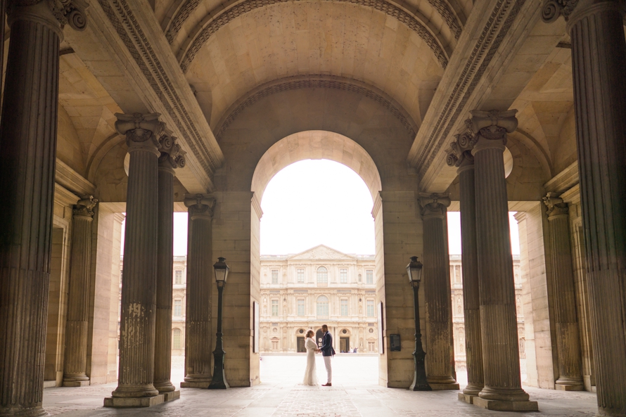 Louvre palace wedding