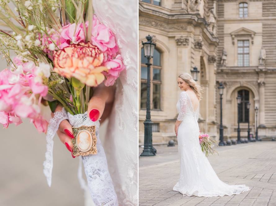 Paris wedding flowers