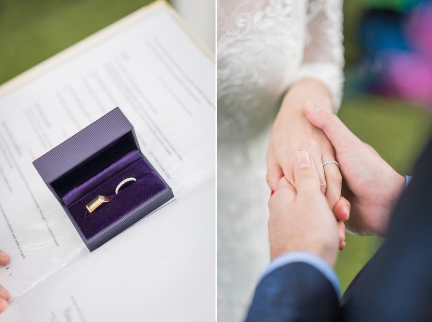 Paris elopement ceremony