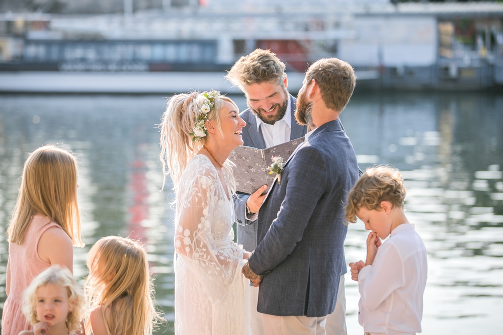Paris celebrants ceremony