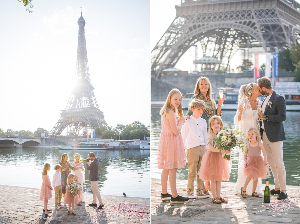 paris elopement celebration