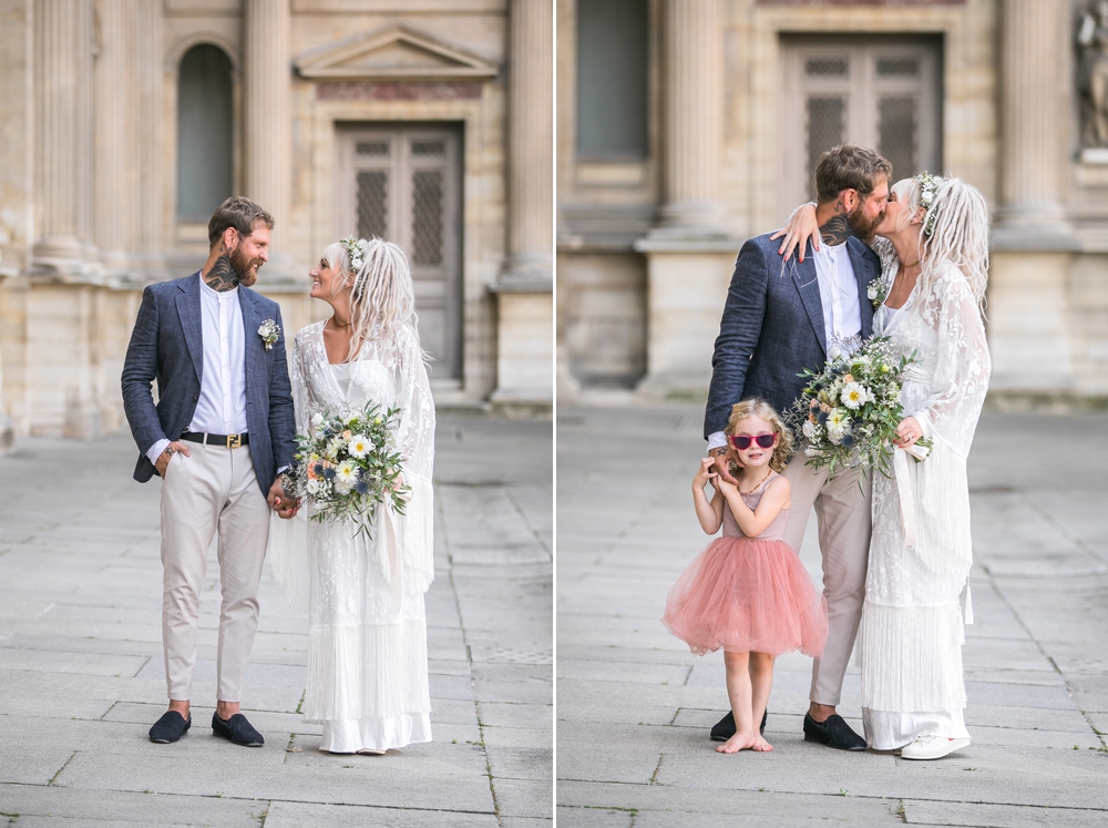 family wedding elopement
